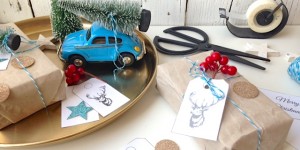 Beitragsbild des Blogbeitrags Geschenke verpacken | FREE Printable Päckchenanhänger