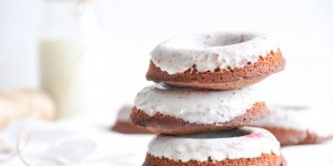 Beitragsbild des Blogbeitrags Schokolade Donuts | fluffige Glücklichmacher aus dem Backofen 