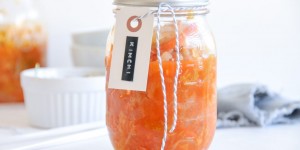Beitragsbild des Blogbeitrags koreanisches Kimchi mit Chinakohl selbst gemacht 