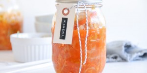 Beitragsbild des Blogbeitrags koreanisches Kimchi mit Chinakohl selbst gemacht