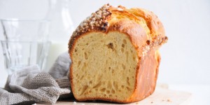 Beitragsbild des Blogbeitrags himmlisches Brioche | Süsses backen mit Sauerteig 