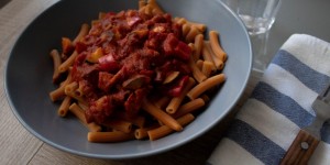 Beitragsbild des Blogbeitrags Protein Pasta – vegan und proteinreich 