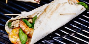 Beitragsbild des Blogbeitrags Eingewickelt: Gegrillte Wraps vom Rost