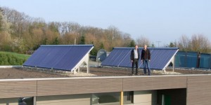 Beitragsbild des Blogbeitrags 1. Projekt des Monats Mai 2018: 61 Prozent solare Deckung mit 30 m² Solarthermie 