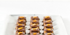 Beitragsbild des Blogbeitrags Gingerbread Petits Fours