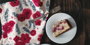 Beitragsbild des Blogbeitrags Cherry Poppyseed Cake