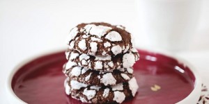 Beitragsbild des Blogbeitrags Chocolate Crinkle Cookies