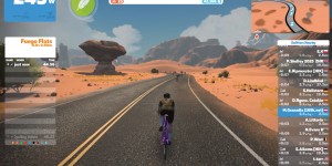Beitragsbild des Blogbeitrags Zwift: Fuego Flats