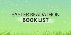 Beitragsbild des Blogbeitrags These books I am going to read for the Easter Readathon 2019!