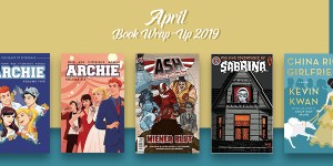 Beitragsbild des Blogbeitrags April Book Wrap-Up 2019 