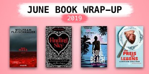 Beitragsbild des Blogbeitrags June Book Wrap-Up 2019 