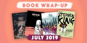 Beitragsbild des Blogbeitrags My July Book Wrap-Up 2019 