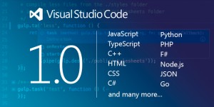 Beitragsbild des Blogbeitrags Visual Studio Code 1.0 ist da