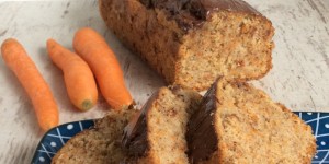 Beitragsbild des Blogbeitrags Karottennusskuchen