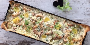 Beitragsbild des Blogbeitrags Eierschwammerltarte