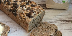 Beitragsbild des Blogbeitrags Zucchinibrot