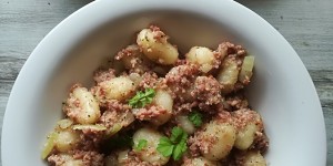 Beitragsbild des Blogbeitrags Haschee Gnocchi