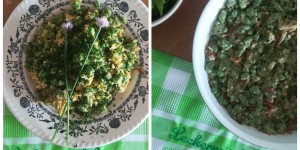 Beitragsbild des Blogbeitrags 2-erlei Spinatspätzle 