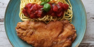 Beitragsbild des Blogbeitrags Piccata Milanese von der Gebirgsforelle