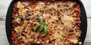 Beitragsbild des Blogbeitrags Lasagne ohne Bechamelsauce