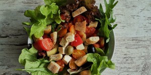 Beitragsbild des Blogbeitrags Panzanella – Brotsalat 