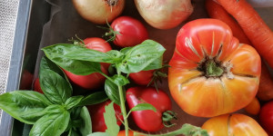 Beitragsbild des Blogbeitrags Karotten-Tomaten-Sauce 