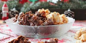 Beitragsbild des Blogbeitrags Merry Christmas + LastMinute Keksrezept - Nobake Crunchy-Chocolate Kekse #Weihnachtsspecial