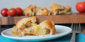 Beitragsbild des Blogbeitrags Gemüse-Strudel #Restelverwerten 