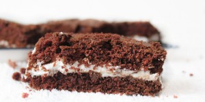 Beitragsbild des Blogbeitrags Vegane Milchschnitte #haelthybaking