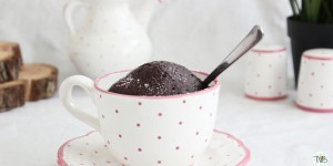 Beitragsbild des Blogbeitrags 2 Minuten Tassenkuchen #vegan