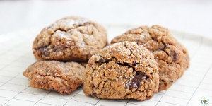 Beitragsbild des Blogbeitrags Vegan Chocolate Cookies alla Tschaakii
