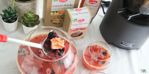 Beitragsbild des Blogbeitrags Sommer Frucht-Bowle #naturkost