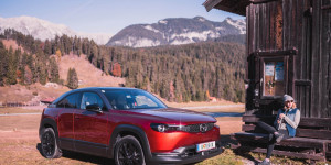 Beitragsbild des Blogbeitrags Unterwegs mit dem Mazda MX30: nachhaltige Betriebe rund um Seefeld