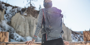 Beitragsbild des Blogbeitrags Winterwanderung am Mühlenweg zu den Erdpyramiden in Terenten