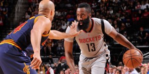 Beitragsbild des Blogbeitrags NBA: Harden in MVP-Form überwältigt hilflose Cavs