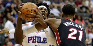 Beitragsbild des Blogbeitrags NBA: Twitter-Trashtalk: Embiid vs. Whiteside legen richtig los