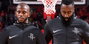 Beitragsbild des Blogbeitrags NBA: Harden und Paul: Keine Luft zum Atmen 