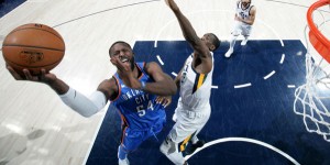 Beitragsbild des Blogbeitrags NBA: OKC Thunder: NBA bestraft Patrick Patterson für Kritik an Schiri