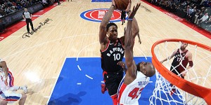 Beitragsbild des Blogbeitrags NBA: Rekord-DeRozan gewinnt OT-Zweikampf gegen Blake Griffin