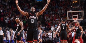 Beitragsbild des Blogbeitrags NBA: Harden entscheidet Overtime-Krimi – Serie der Rockets geht weiter