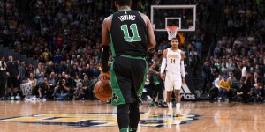 Beitragsbild des Blogbeitrags NBA: Irving fehlt wochenlang – Playoffs in Gefahr