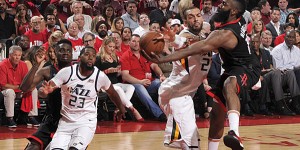Beitragsbild des Blogbeitrags NBA: So wurden die Rockets und Harden von Utah geknackt