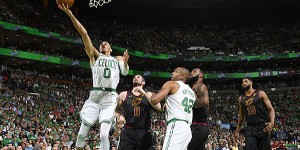 Beitragsbild des Blogbeitrags NBA: Tatum überragt! Celtics dominieren ein lethargisches Cleveland 