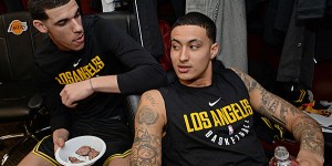 Beitragsbild des Blogbeitrags NBA: Lakers bitten Ball und Kuzma zum Rapport