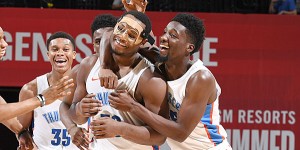 Beitragsbild des Blogbeitrags NBA: SL: Maskenmann mit wilden Gamewinner