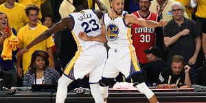 Beitragsbild des Blogbeitrags NBA: Curry und Green unbeeindruckt von Moves der Konkurrenz