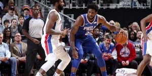 Beitragsbild des Blogbeitrags NBA: Embiid erhält Verwarnung für Schauspielerei 