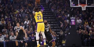 Beitragsbild des Blogbeitrags NBA: Starke Defensive! Lakers bezwingen Kings – LeBron James dominiert