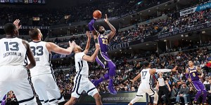 Beitragsbild des Blogbeitrags NBA: Blowout! Lakers lassen Grizzlies keine Chance – Bonga trifft erstmalig 