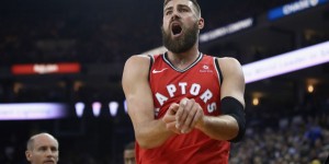 Beitragsbild des Blogbeitrags NBA: Nach OP: Valanciunas fehlt den Raptors lange